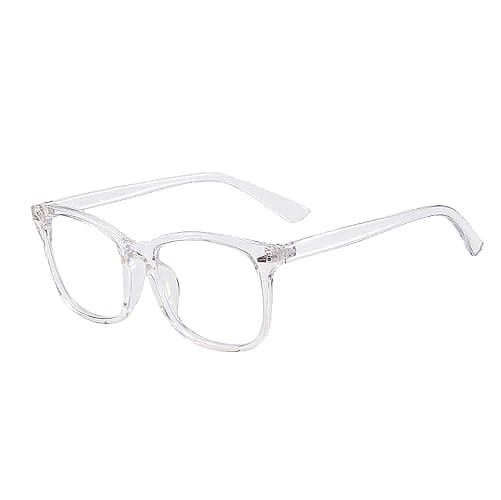 Maxjuli Blue Light Blocking Glasses,Computer Reading/Gaming/TV/Phones Glasses for Women Men(Transparent) thumbnail 2