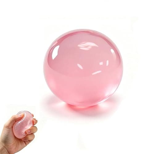 Coconut Oil Squishy, 2026 New Coconut Oil Stress Ball, Handmade Slow Rising Fidget Squeeze Toy for Stress Relief, Squeeze the Stress Away (Pink) - Image 1