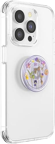 ​​​​PopSockets Phone Grip with Expanding Kickstand, Adhesive Grip, Cute PopSockets - Purple Fields thumbnail 3