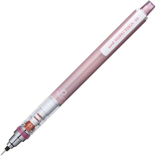 uni Kurutoga Mechanical Pencil Standard, 0.5mm, Baby Pink (M54501P.68) - Image 1