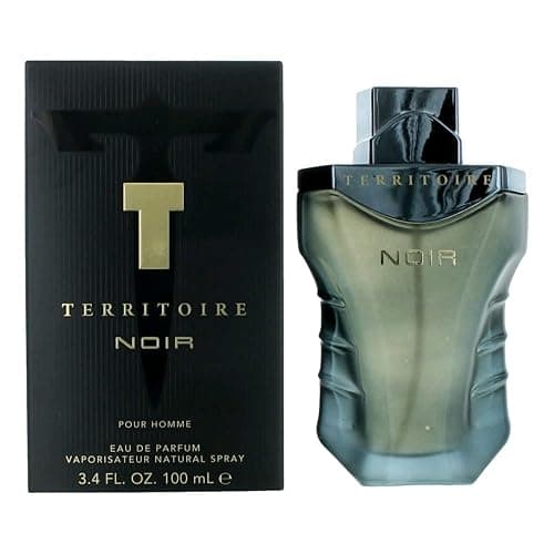 Territoire by Yzy Noir Eau De Parfum Spray for Men, 3.4 Ounce - Image 1
