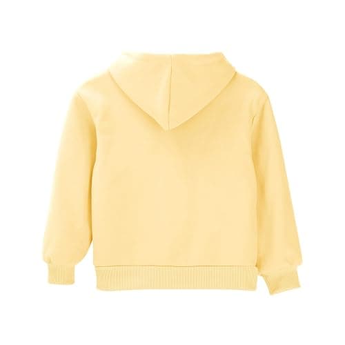 Kids Girls Boys Oversized Hoodie Cute Long Sleeve Solid Pullover Hooded Sweatshirts Fall Winter Preppy Clothes thumbnail 4