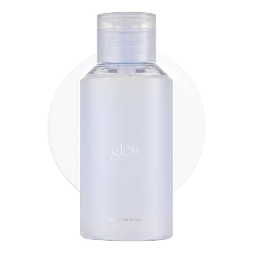 glow lemon vitamin toner | hydrating with hyaluronic acid | mild exfoliation | jeju lemon water for refreshing deep‑moisture | highly absorbent formula | cruelty‑free | 10 fl oz - Image 1