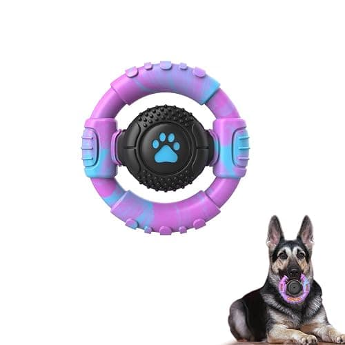 VRTOP Dog Toys for Aggressive Chewers Large Medium Small Breed Indestructible Durable Tough Dog Chew Toys to Keep Them Busy Nylon Rubber Interactive Dog Toys - Image 1