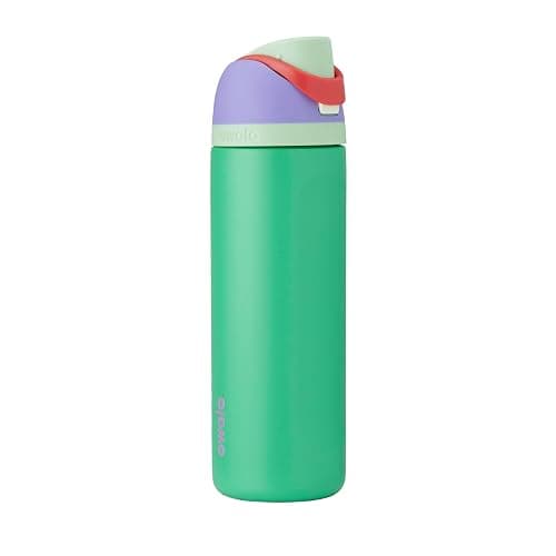 Owala Disney Princess FreeSip Insulated Stainless Steel Water Bottle with Straw for Sports and Travel, BPA-Free Sports Water Bottle, 24 oz, Ariel - Image 1