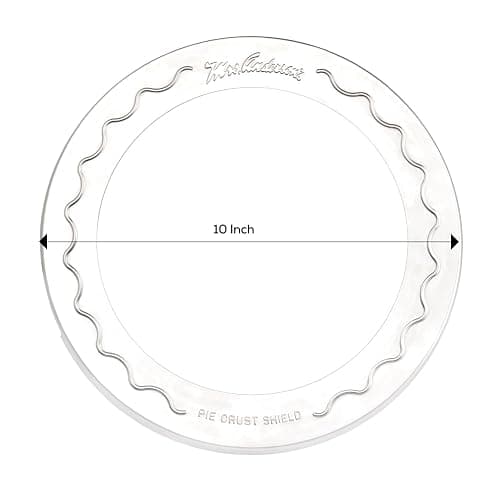 Mrs. Anderson's Baking Pie Crust Protector Shield, Fits 9.5 and 10-Inch Plates, Set of 2 thumbnail 3
