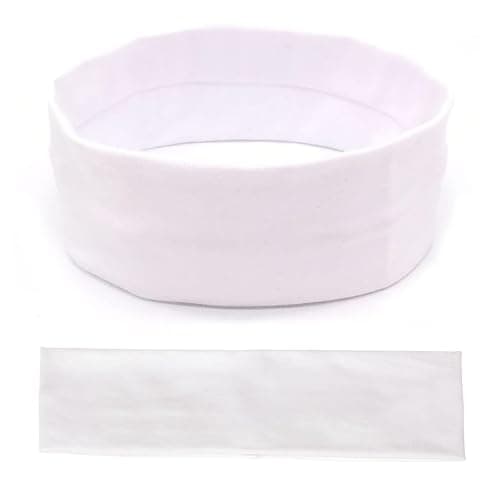 Yiwafu Yoga Headbands for Women, Non Slip Elastic Sweat Hairbands, Solid Color Head Accessories Headscarves Hair Hoop, Sweat-Absorbing Hairbands for Sports, Fitness, Running thumbnail 4
