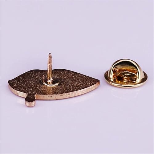 Vampire Fangs Black Lips Enamel Brooch Pin Backpack Hat Bag Collar Lapel Pins Badges Women Men's Gothic Hip-hop Jewelry Halloween Accessories thumbnail 3