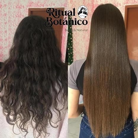 Keratina Ritual Botanico 250ML & Termo Protector 120ML Incluye Cepillo Aplicador & Manual de Instrucciones | Alisado Progresivo Organico Vegano Sin formol ni Amoniaco | Producto Colombiano thumbnail 6