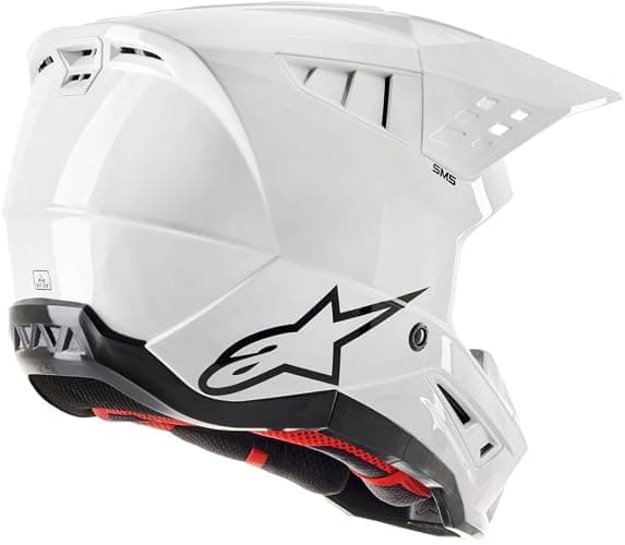 Alpinestars SM5 Solid Helmet, Lightweight Protection for MX Riders thumbnail 2