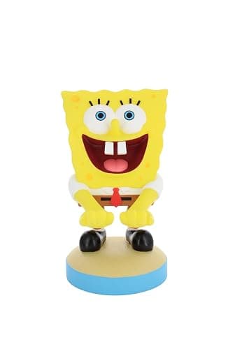 Cableguys Spongebob Squarepants Controller Holder & Phone Stand - Gaming Setup Accessories for Desk and Game Room, Controller Stand Compatible with Xbox, PlayStation & Most Standard Game Controllers - Image 1