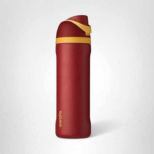Owala Harry Potter FreeSip Insulated Stainless Steel Water Bottle with Straw, BPA-Free Sports Water Bottle, Great for Travel, 24 Oz, Gryffindor thumbnail 7