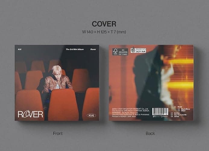 KAI Rover 3rd Minii Album Photo book Digipack Ver (Folded Poster) thumbnail 2