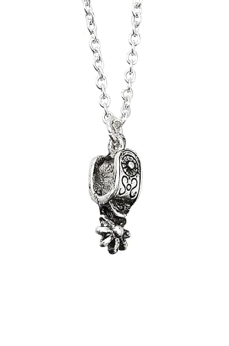 Tack Shack of Ocala Sterling Silver Horse Themed Equestrian Necklace in Box and Gift Bag - Image 1