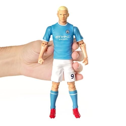 Sockers Banbo Toys Manchester City Haaland 8" Collectible Soccer Action Figure thumbnail 7