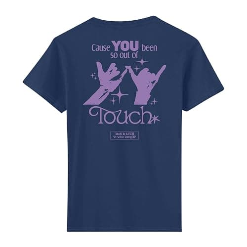 CCHZYSKO Katseye Beautiful Tour T-Shirt Concert Short Sleeve Graphic Tee Music Album Streetwear Top Fans for Women thumbnail 2