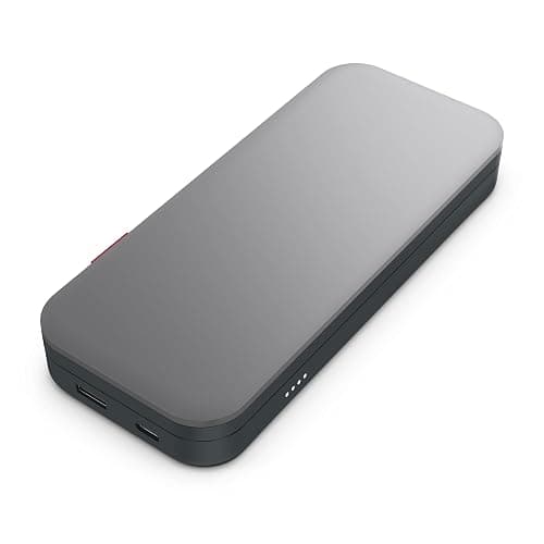 Lenovo Go USB-C Laptop Power Bank 20,000 mAh, 2xUSB-C, 1xUSB-A, <3h Recharging Time, Storm Grey thumbnail 7