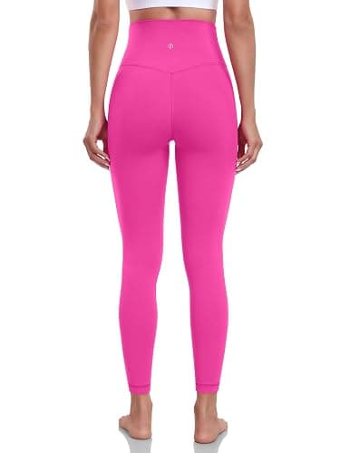 HeyNuts Pure&Plain x Yoga Pro Leggings 25'', Buttery Soft High Waisted 7/8 Lounge Yoga Pants thumbnail 5