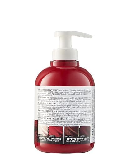 S.O.S Color 6 Go Maschera Colorante Riflesssante e Ravvivante, Rosso, 300 Millilitri - Rosso thumbnail 2