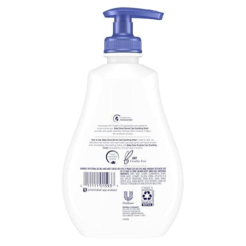 Baby Dove Derma Care Soothing Wash Skin Care with Colloidal Oatmeal Suitable for eczema prone skin 13 oz,(Pack of 2) thumbnail 2