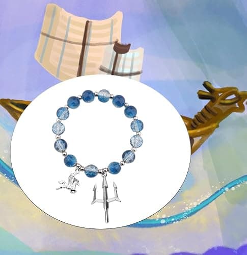 Zuo Bao Movie Inspired Necklace Heroes of Olympus Bracelet Camp Half Blood Brooch Pin thumbnail 7