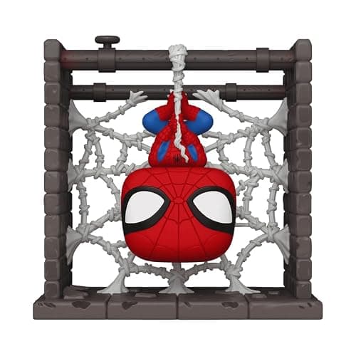 Funko Pop Deluxe Marvel Spider-Man Webbed Figure thumbnail 3