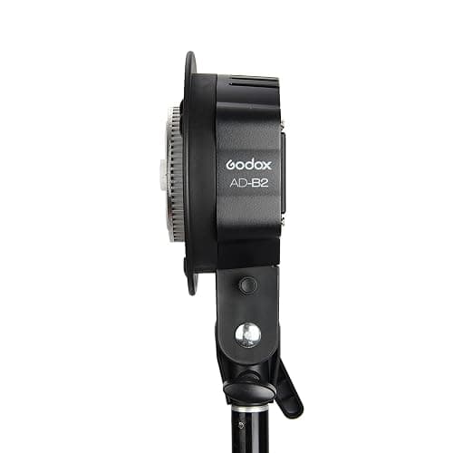 Godox AD-B2 Flash Bracket for AD200 Pro AD200Pro II Dual Power Twin Head Bowens Mount to Install 2 Godox AD200 AD200Pro Pocket Flashes or Flashpoint eVOLV 200 Speedlight to Achieve 400W Power Output thumbnail 8