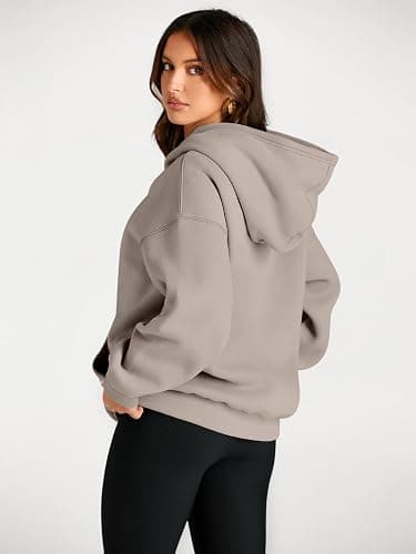 Trendy Queen Womens Oversized Hoodies Fleece Sweatshirts Fall Fashion Pullover Sweaters Winter Clothes thumbnail 4