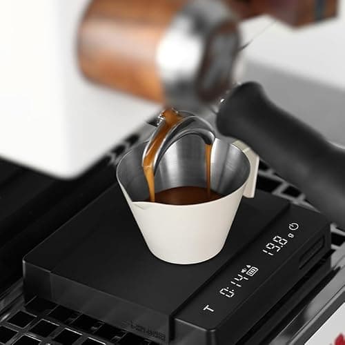 MHW-3BOMBER Mini Coffee Scale with Timer,Rechargeable Espresso Scale with Gravity Sensing,2kg/0.1g Precision Scale for Espresso&Pour-Over Coffee,Portable Digital Kitchen Scale,Black ES6029B-OS thumbnail 7