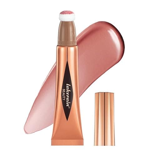 Liquid Blush Beauty Wand, Liquid Blush, Blush stick, Liquid Blush for Cheeks, Contour Beauty Wand, Natural Smooth Creamy Highlight Matte Liquid Blush Stick with Soft Cushion Applicator - Blush Stick#1 - 1 Fl Oz (Pack of 1)