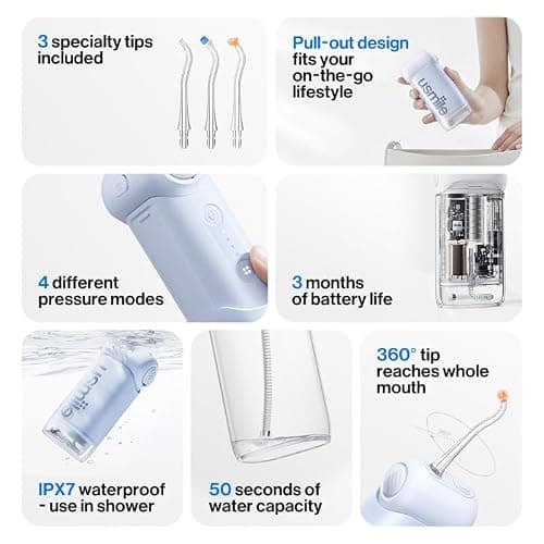 usmile C10 Portable Water Flosser thumbnail 4