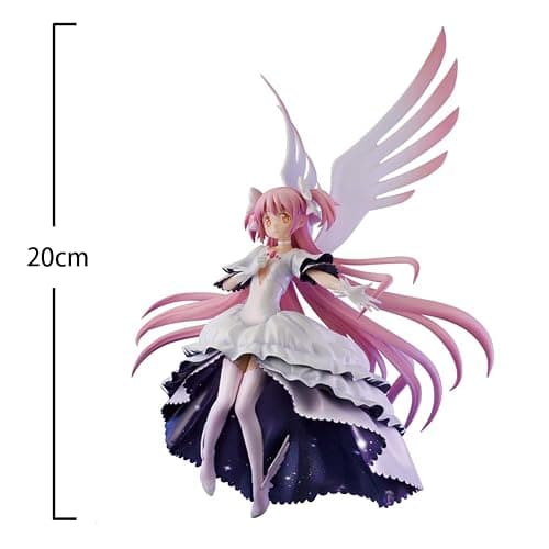QAHEART Anime KanameMadoka Figure Winged Madoka Kaname/Akemi Homura Action Figure Anime Girl Model Statue Figurine Ornaments thumbnail 3