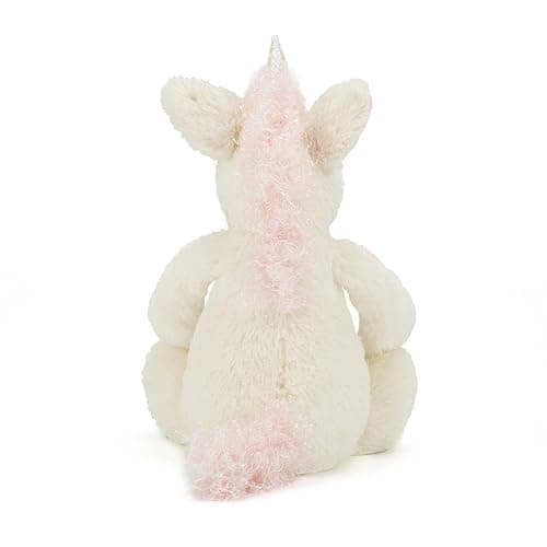 Jellycat Bashful Unicorn Stuffed Animal, Small, 7 inches thumbnail 4