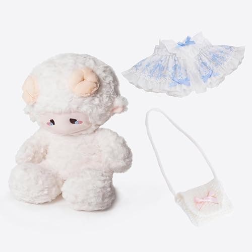 ⭐️ ZEIO 11.4 Inch Sheep Plush Toy, Super Soft Sheep Stuffed Animal, Cute Lamb Stuffed Animal, Gift for Kids and Adults（Blue） thumbnail 3