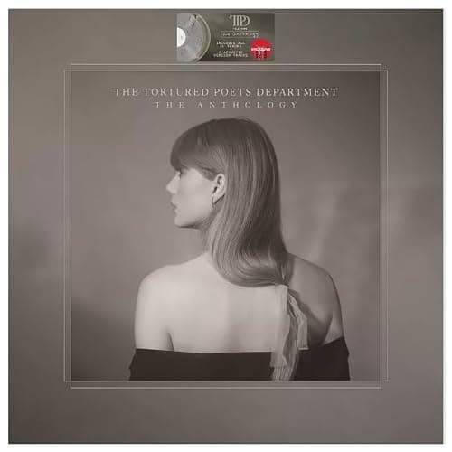 The Tortured Poets Department TTPD The Anthology w/ Exclusive Rare Poster and Exclusive Sticker | Special Marbled thumbnail 2