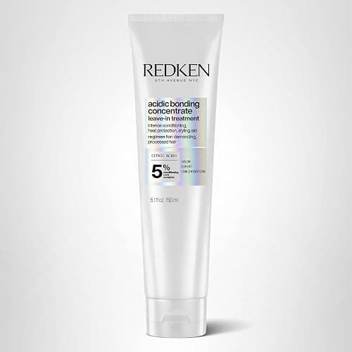Redken Acidic Bonding Concentrate Leave In Conditioner - For Weak & Damaged Hair, Bond Building & Strengthening Hair Repair Treatment, Smooths & Provides Heat Protection thumbnail 18