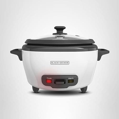 BLACK+DECKER 16-Cup Rice Cooker, RC516, 8-Cup Uncooked Rice, Steaming Basket, Removable Non-Stick Bowl, One Touch thumbnail 11