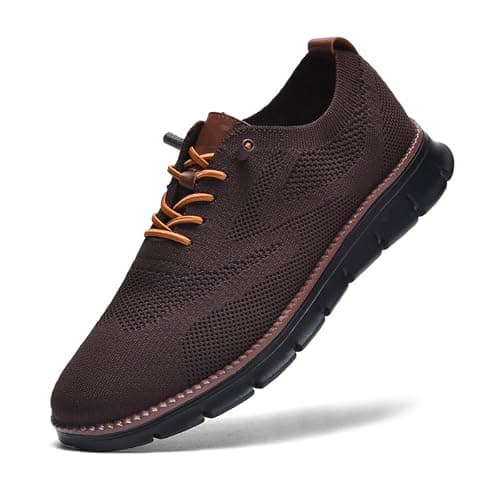 Wearbreeze Men’s Business Casual Oxford Sneakers – Lightweight Lace-Up Dress Shoes for Work, Travel & Daily Commute thumbnail 3