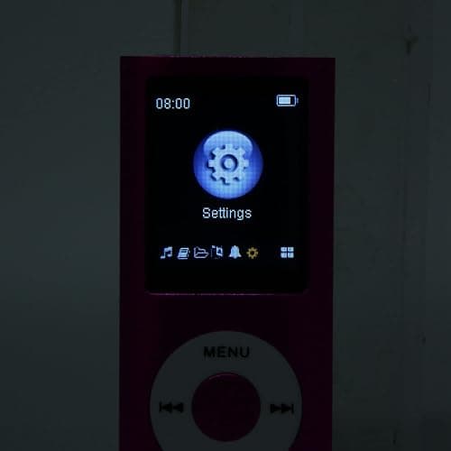 MP3 Player with Bluetooth, Music Player with Built-in HD Speaker, 1.8 Inch LCD Screen, HiFi Sound, Earphones Included, Support up to 64GB, for Students Running Walking(Pink) thumbnail 10