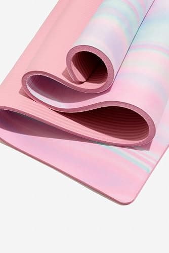 POPFLEX CloudCushion Hot Yoga Mat Non Slip - Extra Thick, Ultra Absorbent Non Slip Yoga Mat for Women - Large Exercise Mat for Yoga, Pilates, Stretching, Floor & Fitness Workouts - Includes Carry - Image 1