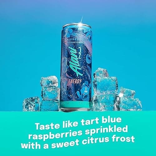 New Alani Energy Drinks Witch's Brew, Cotton Candy, Breezeberry - Limited Edition Flavors - Variety Pack, Sugar-Free, Low-Calorie, 200mg Caffeine, Energy Boost Drink 12 fl oz (Pack of 6) thumbnail 5