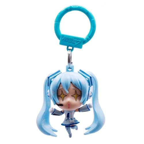 Just Toys LLC Hatsune Miku Backpack Hangers – 5‑Pack Sakura, Snow & Classic Miku Keychains – PVC Anime Hangers for Bags, Backpacks, Purses & Gifts thumbnail 3