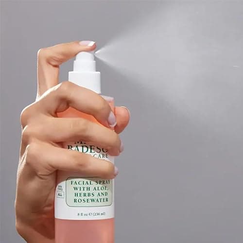 Mario Badescu Facial Spray Aloe, Rose Water and Chamomile - Lavender Duo for Face, Neck or Hair, Cooling and Hydrating Face Mist for All Skin Types, Dewy Finish thumbnail 5
