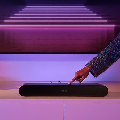 Sonos Ray Soundbar – Einzigartig kompakte All-in-One-Soundbar mit Blockbuster-Sound für Filme, Spiele und WLAN-Musikstreaming – Kompatibel App und Apple AirPlay – In Weiß thumbnail 7