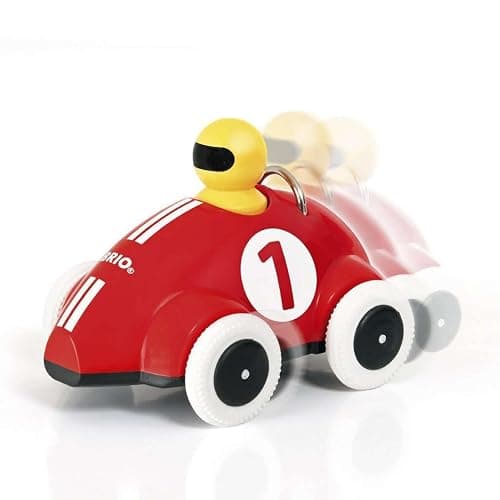 BRIO Infant Toddler 30226 - Push & Go Racer - Classic Race Car with Push and Go Function for for Kids Ages 1 and Up - Push & Go Racer thumbnail 3