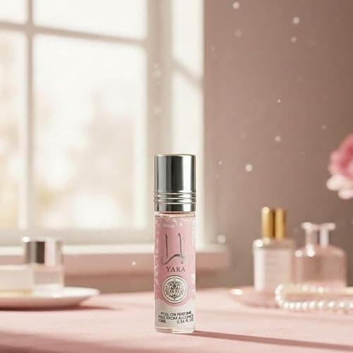 Ard Al Zaafaran Pink Blush Shams Al Emarat Khususi Eau de Parfum 100ml & Yara Roll-On 10ml thumbnail 7