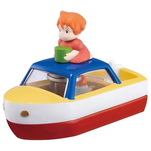 Takara Tomy Dream Tomica Ghibli Full 05 Ponyo on The Cliff Sosuke Pom Boat, thumbnail 5