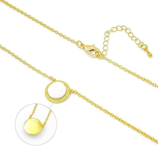 Volleyball Pendant Necklace for Women, Round White Enamel Charm with Adjustable Chain, Sports-Inspired Jewelry Gift - Athletic Charm for Players, Coaches, Moms, Teams thumbnail 5