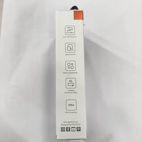 PGYTECH CreateMate High-Speed 2-in-1 SD Card Reader Adapter USB 3.1 Type-C UHS-Ⅱ SD 4.0/Micro SD Card Reader & Holder for Cameras, Smartphones, Drones, Action Cameras (Black, for SD/Micro SD) thumbnail 11