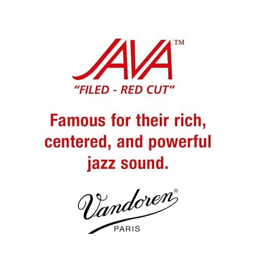 Vandoren SR2725R Tenor Sax JAVA Red Reeds Strength 2.5; Box of 5 thumbnail 3